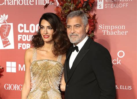 Amal Clooney is unrecognizable in new photo leaving fans doing .